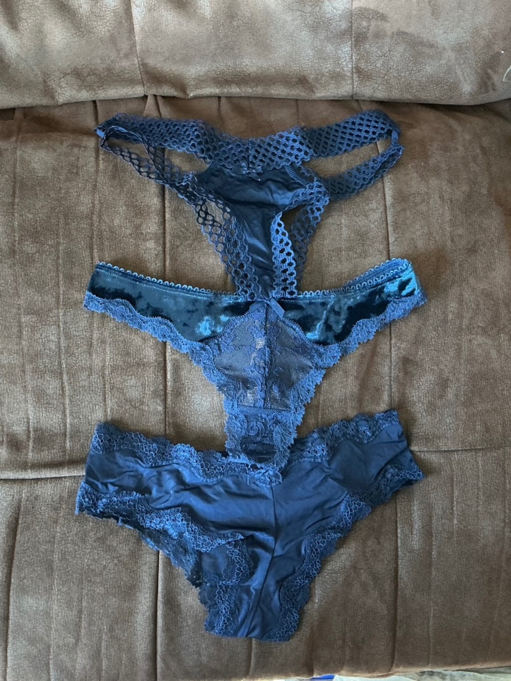 Victoria’s Secret Midnight Blues Panty Lot